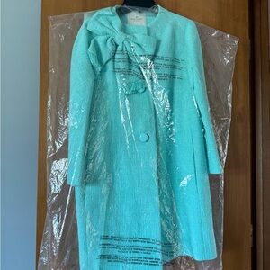 Kate Spade Aqua Textured Jacket